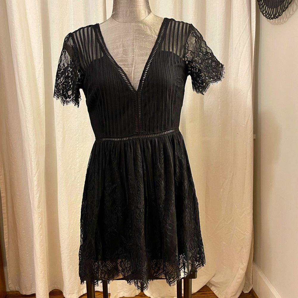 Lace Mini Dress.